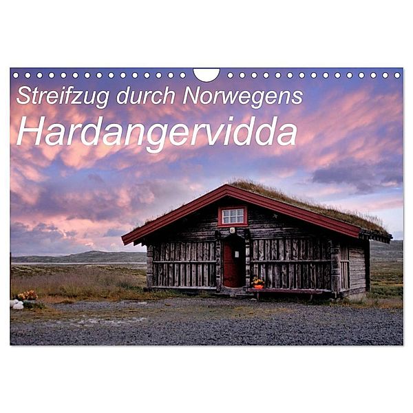 Streifzug durch Norwegens Hardangervidda (Wandkalender 2024 DIN A4 quer), CALVENDO Monatskalender, Matthias Aigner