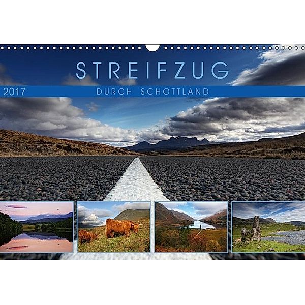 Streifzug durch Schottland (Wandkalender 2017 DIN A3 quer), Martina Cross