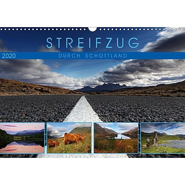 Streifzug durch Schottland (Wandkalender 2020 DIN A3 quer), Martina Cross