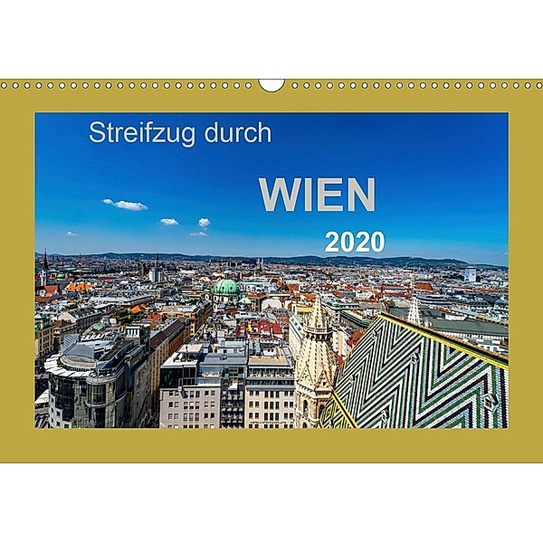 Streifzug durch WienAT-Version (Wandkalender 2020 DIN A3 quer), Simon Steeb