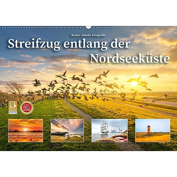 Streifzug entlang der Nordseeküste (Wandkalender 2020 DIN A2 quer), Rainer Ganske Fotografie