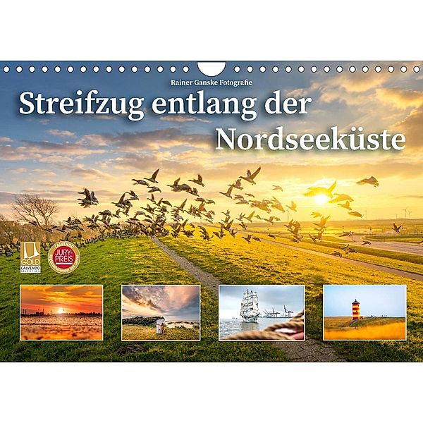 Streifzug entlang der Nordseeküste (Wandkalender 2023 DIN A4 quer), Rainer Ganske Fotografie