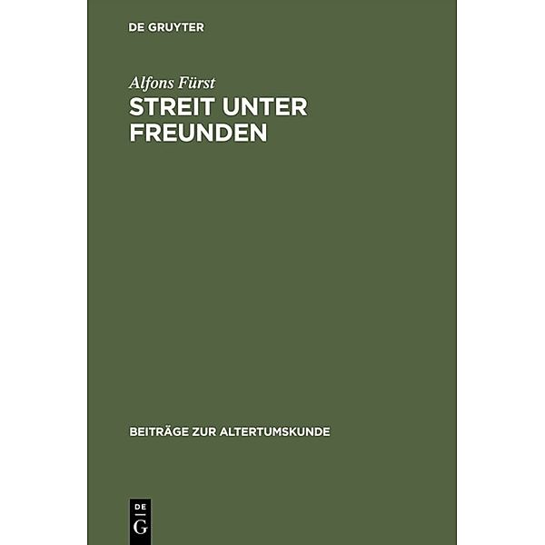 Streit unter Freunden, Alfons Fürst