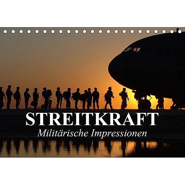 Streitkraft. Militärische Impressionen (Tischkalender 2021 DIN A5 quer), Elisabeth Stanzer