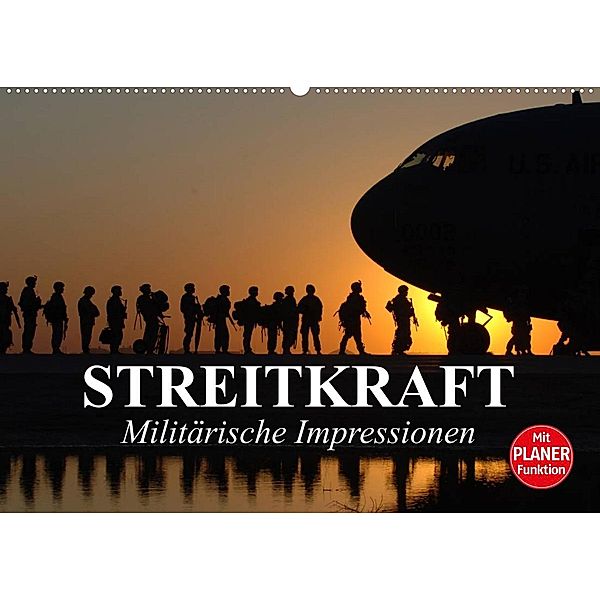 Streitkraft. Militärische Impressionen (Wandkalender 2023 DIN A2 quer), Elisabeth Stanzer