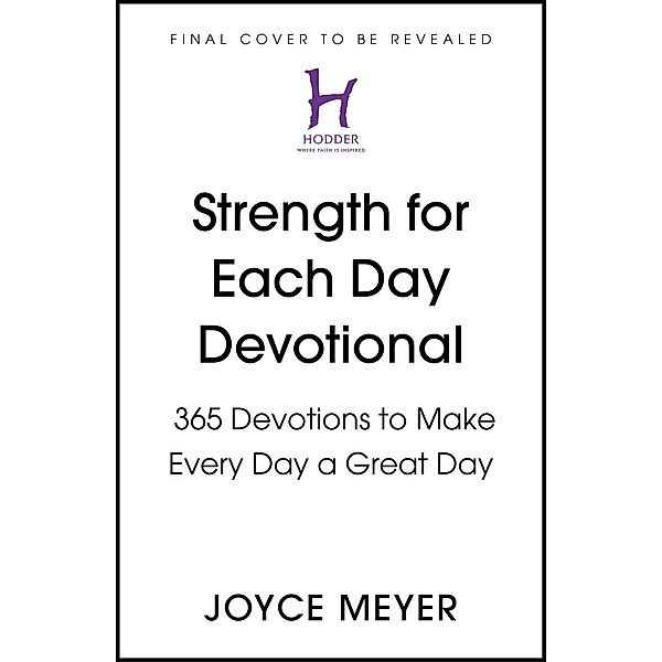 Strength for Each Day, Joyce Meyer
