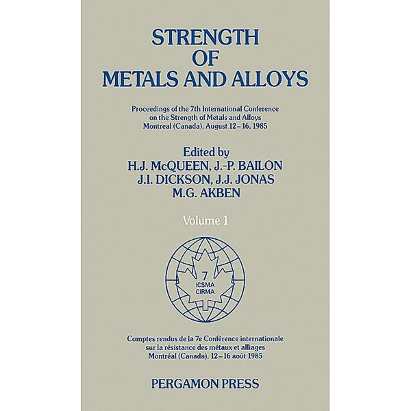 Strength of Metals and Alloys (ICSMA 7)