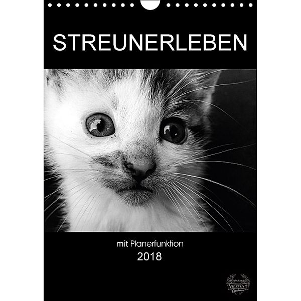 Streunerleben mit Planerfunktion (Wandkalender 2018 DIN A4 hoch) Dieser erfolgreiche Kalender wurde dieses Jahr mit glei, Melanie Ira Schulz