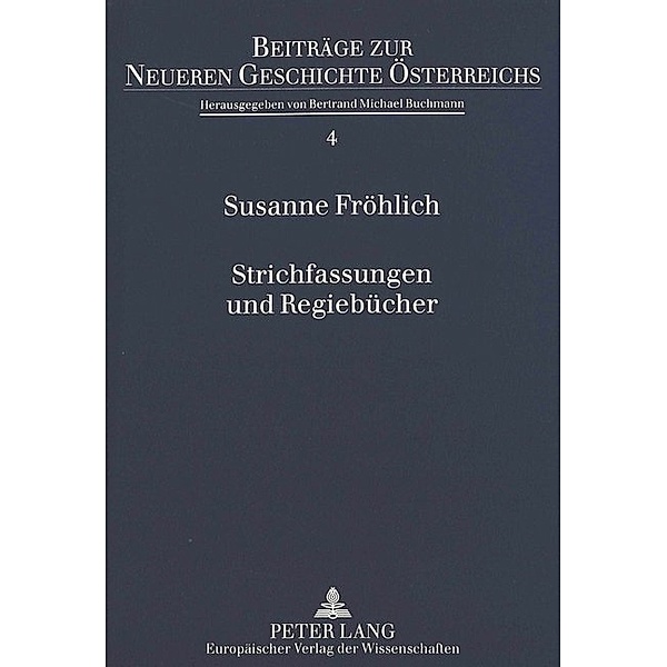 Strichfassungen und Regiebücher, Susanne Fröhlich