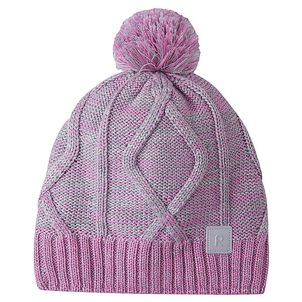 Reima Strick-Beanie ROUTII in cold pink