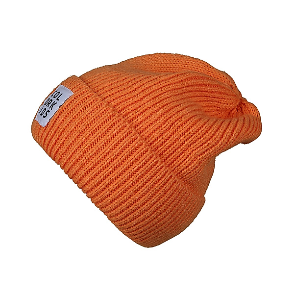Color Kids Strick-Beanie SOL in autumn sunset