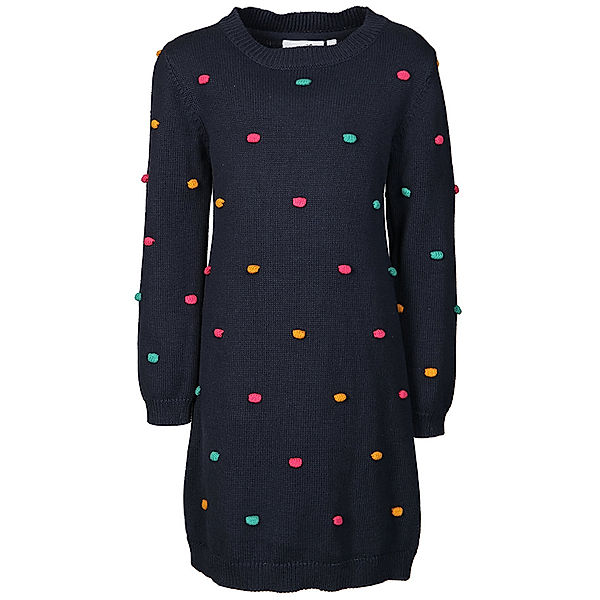 happy girls Strick-Kleid KNIT DOTS in navy