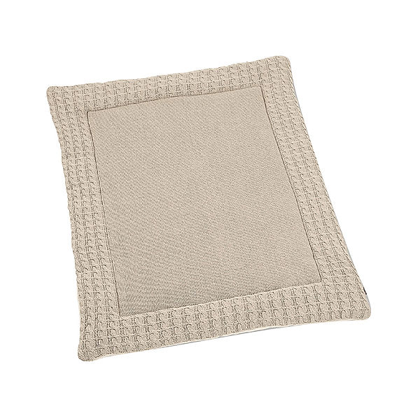 Sterntaler Strick-Krabbeldecke SCHÄFCHEN (100x180) in taupe