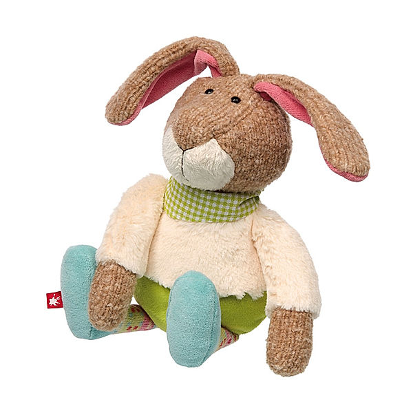 Sigikid Strick-Kuscheltier PATCHWORK SWEETY – HASE (40cm)