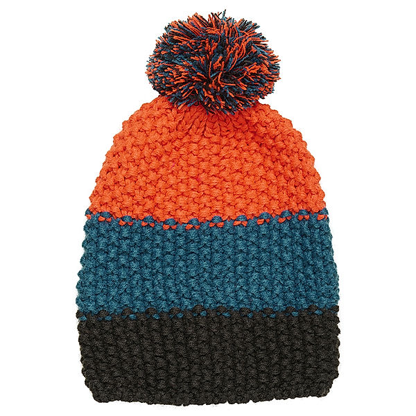 Color Kids Strick-Mütze COLOR POM in legion blue