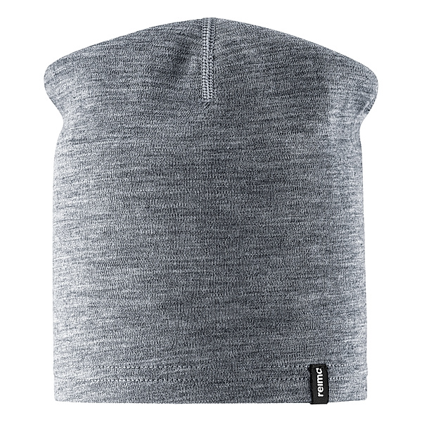 Reima Strick-Mütze DIMMA mit Wolle in melange grey