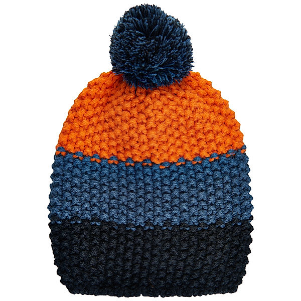 Color Kids Strick-Mütze WINTER in dark blue