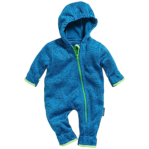 Playshoes Strick-Overall WINTER in blau