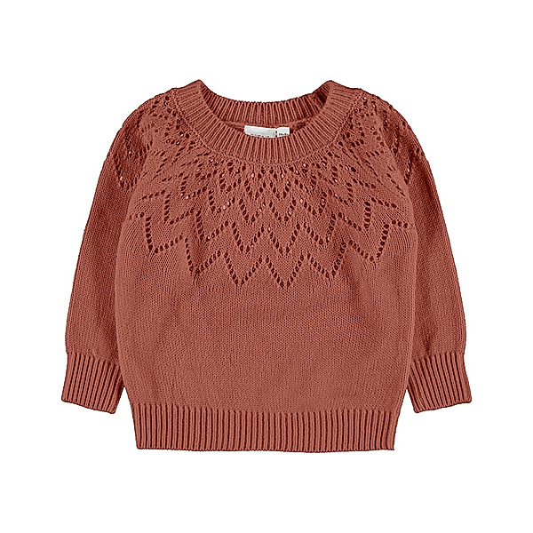 name it Strick-Pullover NMFVALMUI in etruscan red