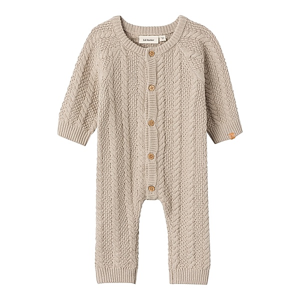 Lil' Atelier Strick-Strampler NBMDAIMO in pure cashmere