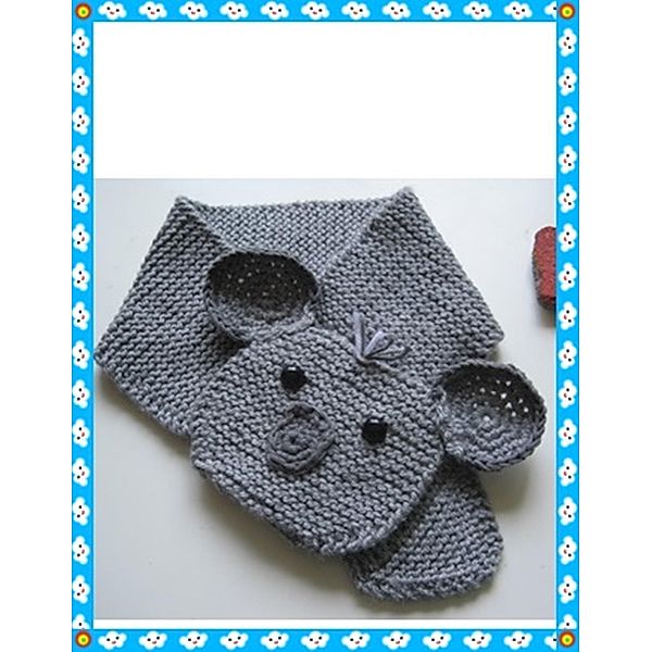 Strickanleitung Baby und Kinderschal Koala Motiv -tragbar von 0 - 4 Jahren, Kerstin Münchehofe