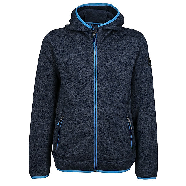 Killtec Strickfleece-Jacke KOS 354 BYS in dunkel navy