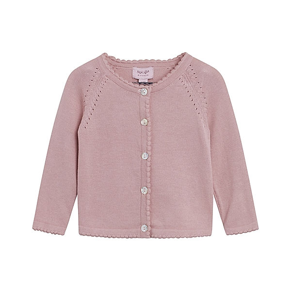 Noa Noa Strickjacke BASIC LIGHT KNIT BABY in pale mauve