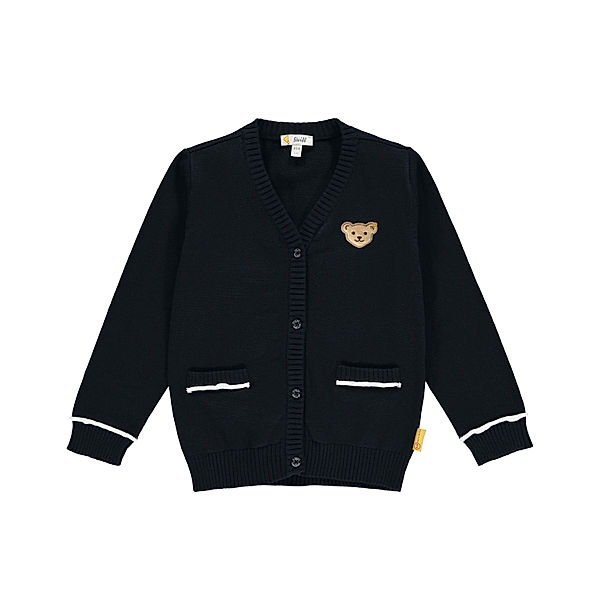 Steiff Strickjacke BOYS SPECIAL DAY in navy