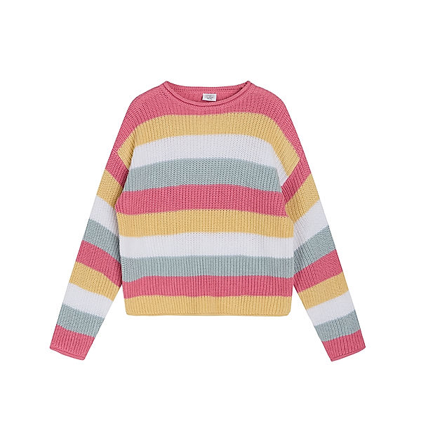 Hust & Claire Strickpullover PELIN gestreift in pink-a-boo