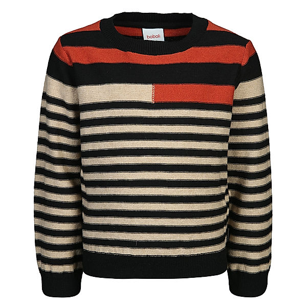 Boboli Strickpullover STRIPES in bunt