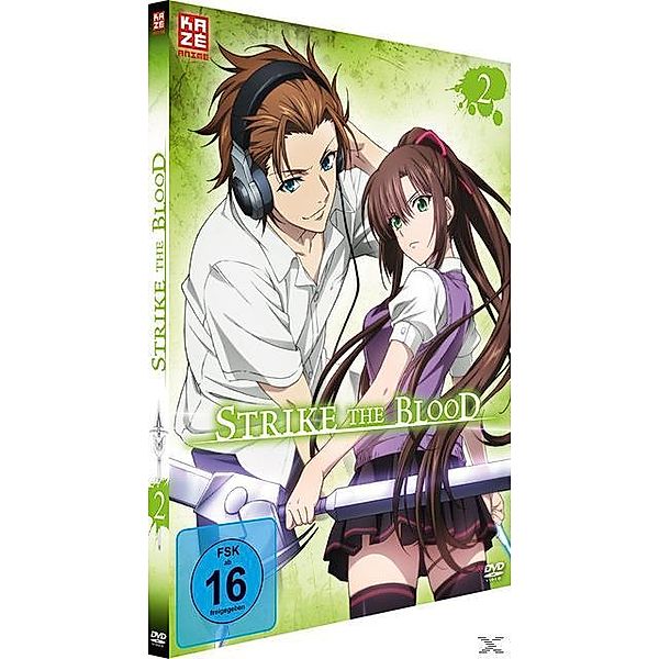 Strike the Blood Vol. 2 - 2 Disc DVD, Takao sano, Hideyo Yamamoto