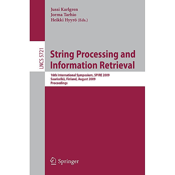 String Processing and Information Retrieval