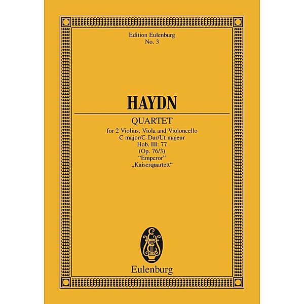 String Quartet C major, Emperor, Joseph Haydn