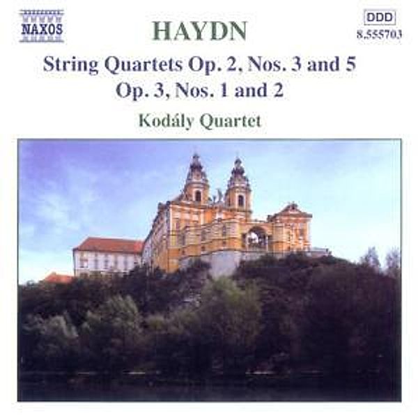 String Quartets,Op.2,Op.3, Kodaly Quartet