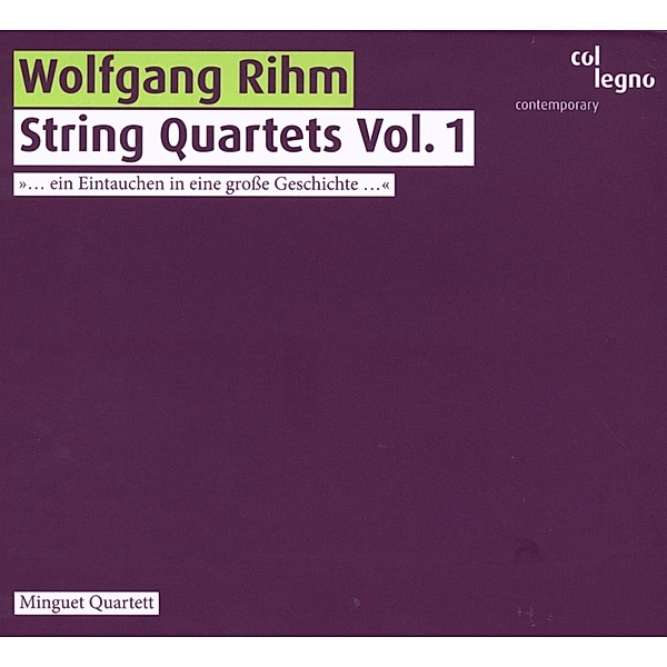 String Quartets Vol.1 (Nos.1-4), Minguet Quartett