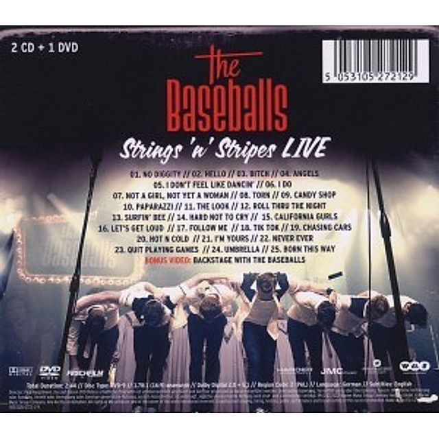 Strings'n'Stripes Live Limited Edition, 2CDs+DVD von The Baseballs |  Weltbild.de