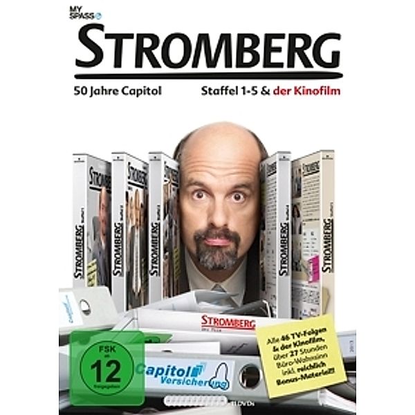 Stromberg-Box: Staffel 1-5 + Film DVD-Box, Christoph Maria Herbst