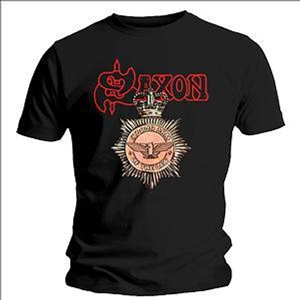 Strong Arm T-Shirt (Blk) (Xl), Saxon