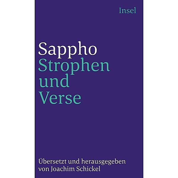 Strophen und Verse, Sappho