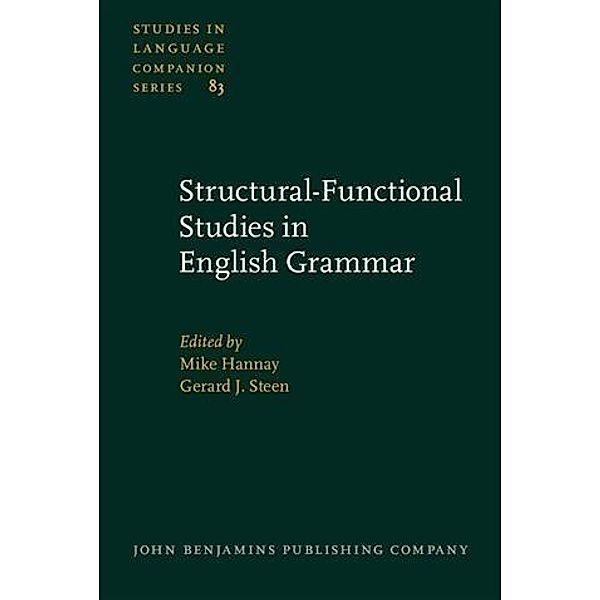Structural-Functional Studies in English Grammar