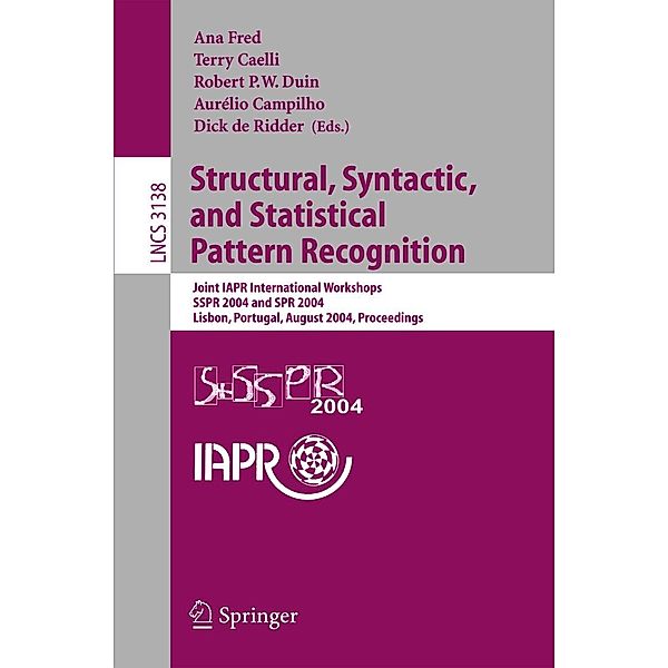 Structural, Syntactic, and Statistical Pattern Recognition, SSPR 2004, Ana Fred