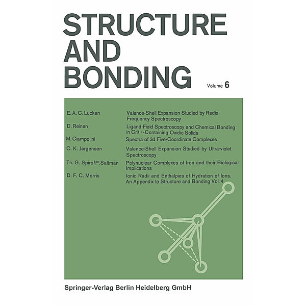 Structure and Bonding, P. Hemmerich, C. K. Jørgensen, J. B. Neilands