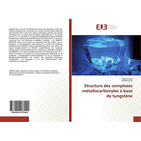 Structure des complexes métallocarbonyles à base de tungstène, Merniz Salah, Himed Louiza