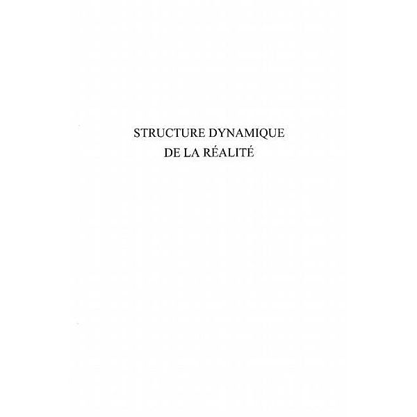 Structure dynamique de la realite / Hors-collection, Xavier Zubiri