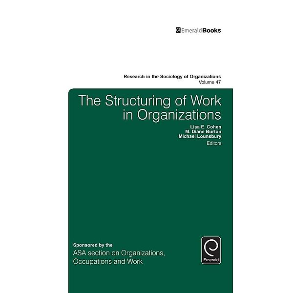 Structuring of Work in Organizations