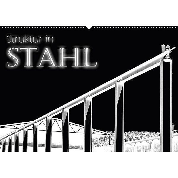 Struktur in Stahl (Wandkalender 2017 DIN A2 quer), Ralph Portenhauser