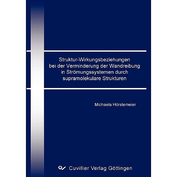 Struktur-Wirkungsbeziehungen bei der Verminderung der Wandreibung in Strömungssystemen durch supramolekulare Strukturen