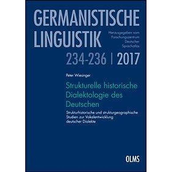 Strukturelle historische Dialektologie des Deutschen