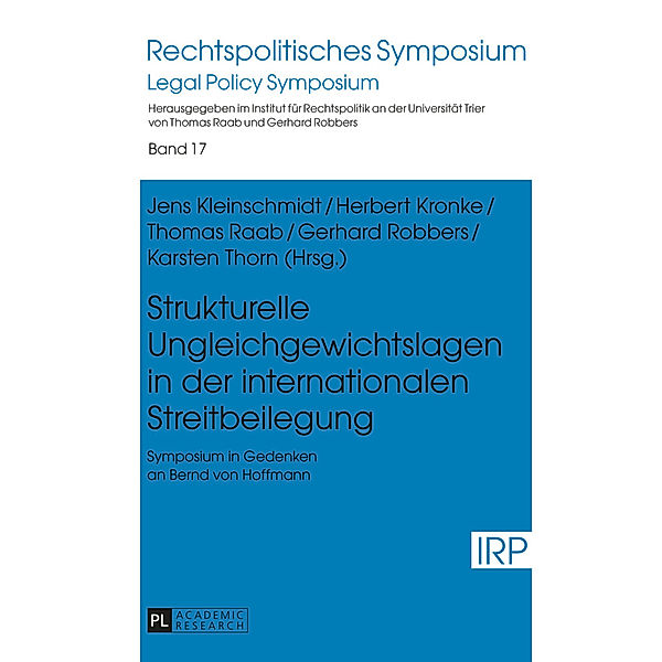 Strukturelle Ungleichgewichtslagen in der internationalen Streitbeilegung