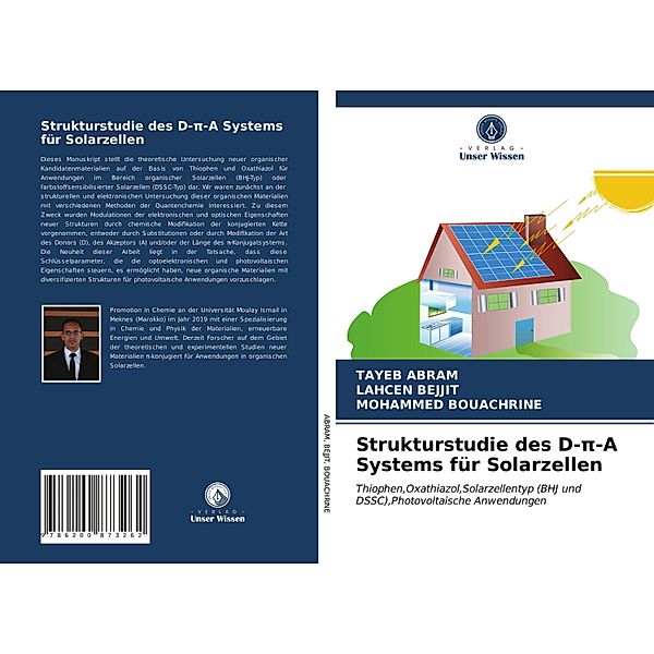 Strukturstudie des D-pi-A Systems für Solarzellen, Tayeb Abram, Lahcen Bejjit, Mohammed Bouachrine